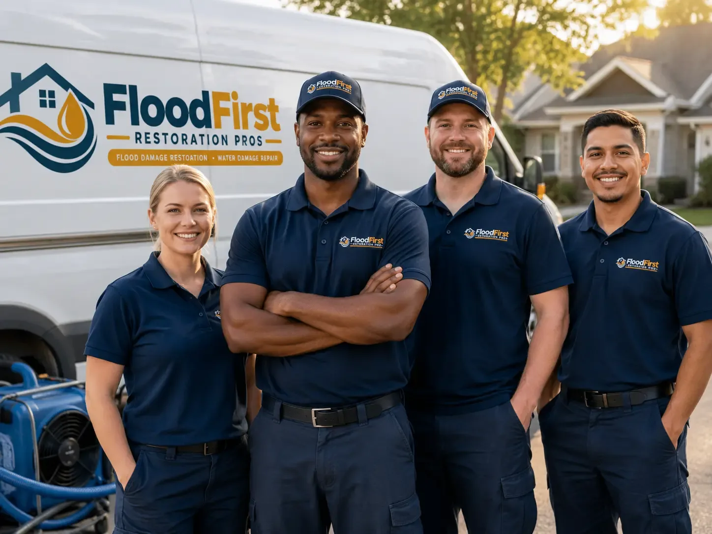 Flood Damage Restoration company in Hiltons, VA
