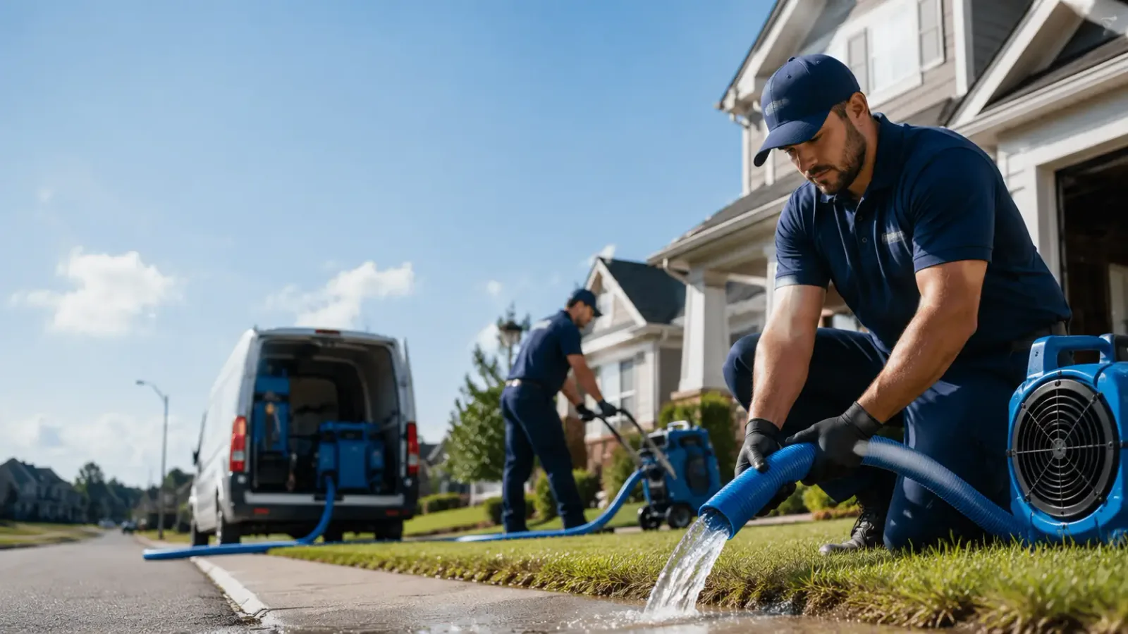 Flood Damage Restoration in Hiltons, VA